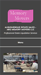 Mobile Screenshot of memorymovers505.com